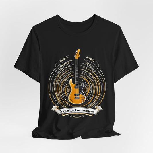 Musical Vibes Unisex Tee - Guitar Design