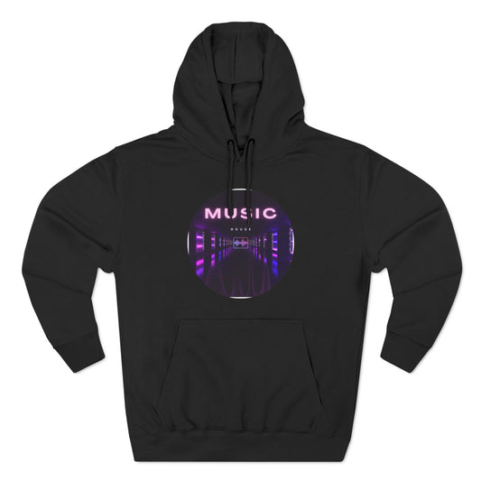 Music Vibes Three-Panel Fleece Hoodie