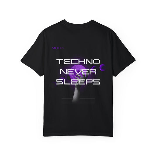 Techno Vibe T-Shirt: Unisex Garment-Dyed, Perfect for Music Lovers